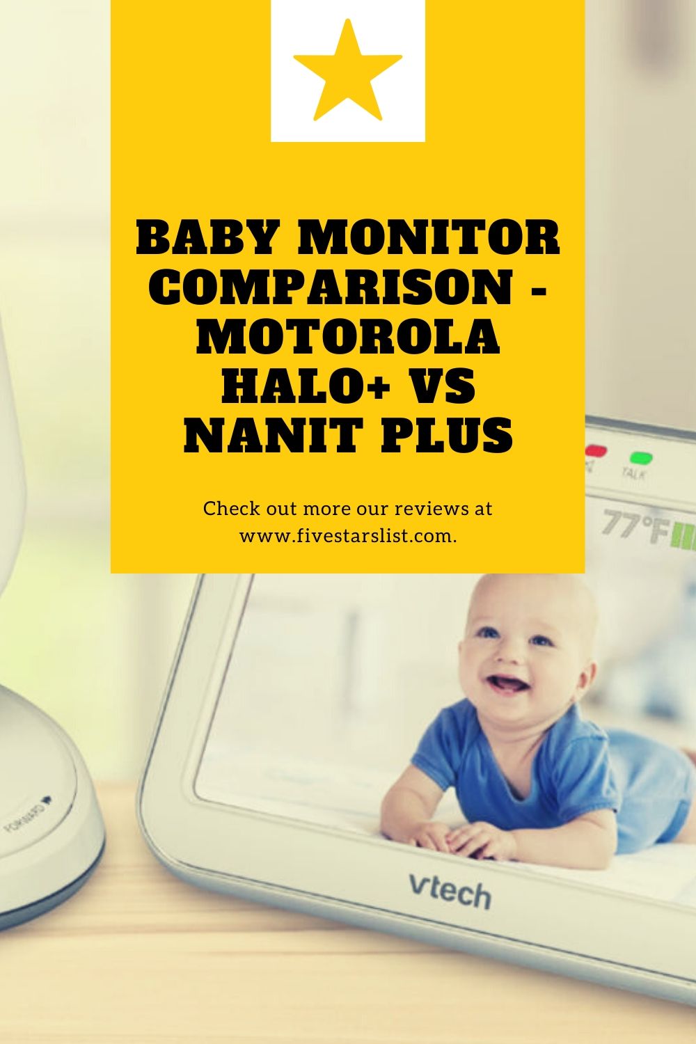 Baby Monitor Comparison - Motorola Halo+ vs Nanit Plus