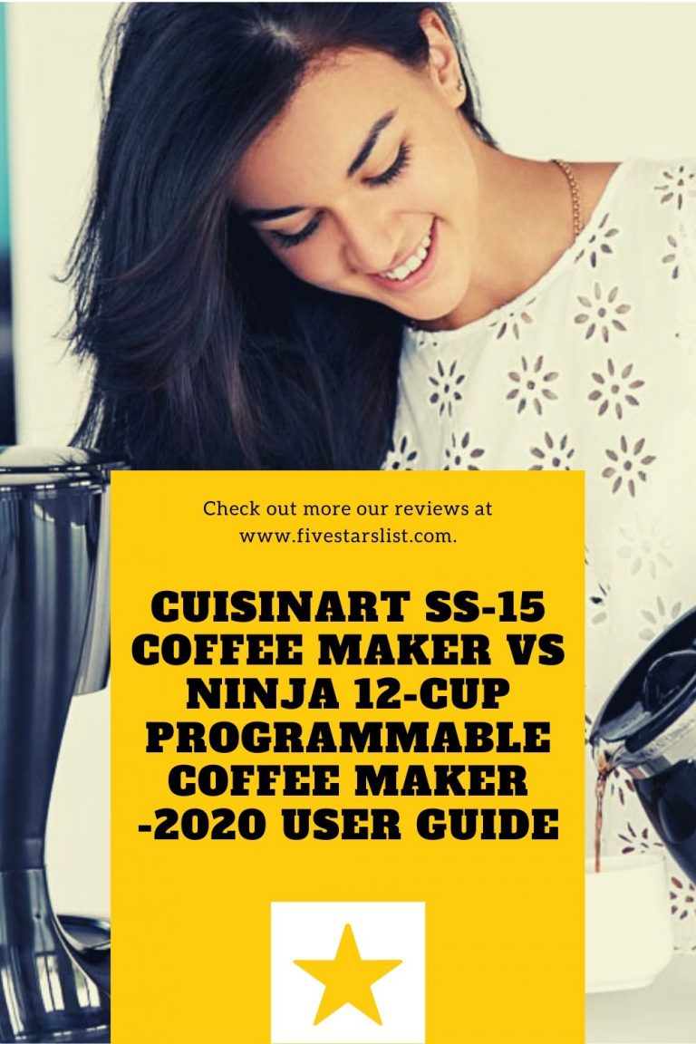 Cuisinart SS15 Coffee Maker vs Ninja 12Cup Programmable Coffee Maker
