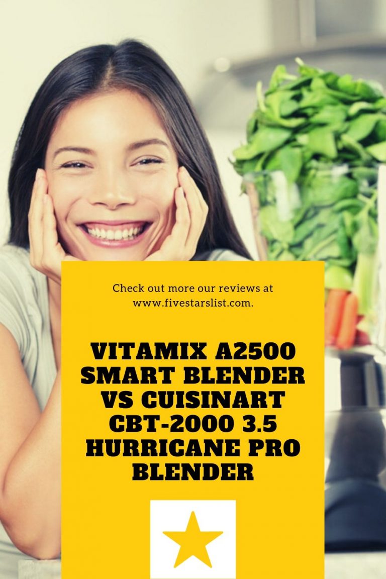 Vitamix A2500 Smart Blender vs Cuisinart CBT2000 3.5 Hurricane Pro Blender