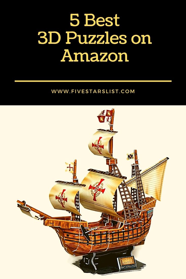 5 Best 3D Puzzles on Amazon