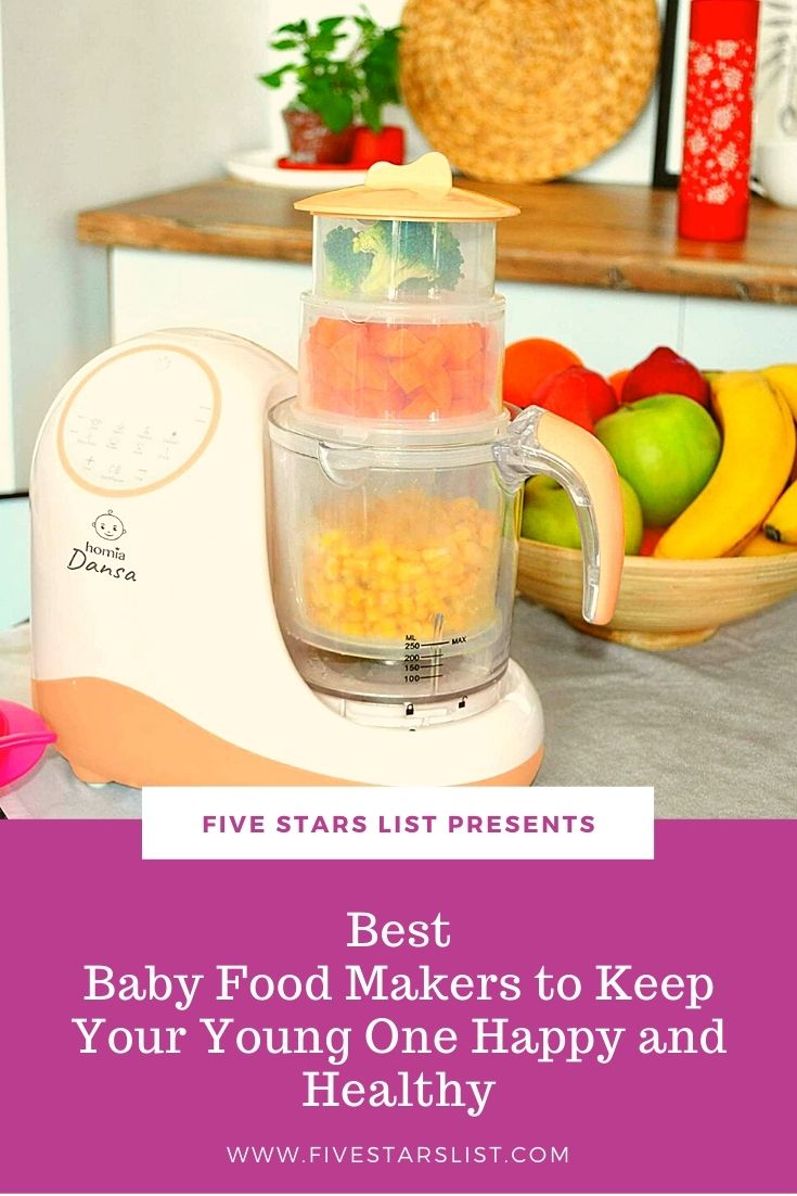 Best Baby Food Makers to Keep Your Young One Happy and Healthy