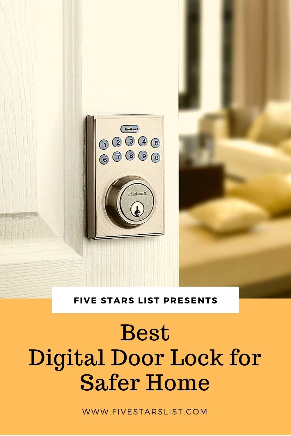 Best Digital Door Lock for Safer Home