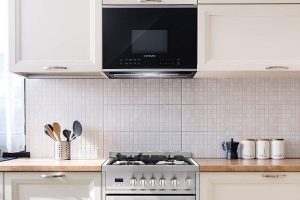 Over-the-range microwave oven