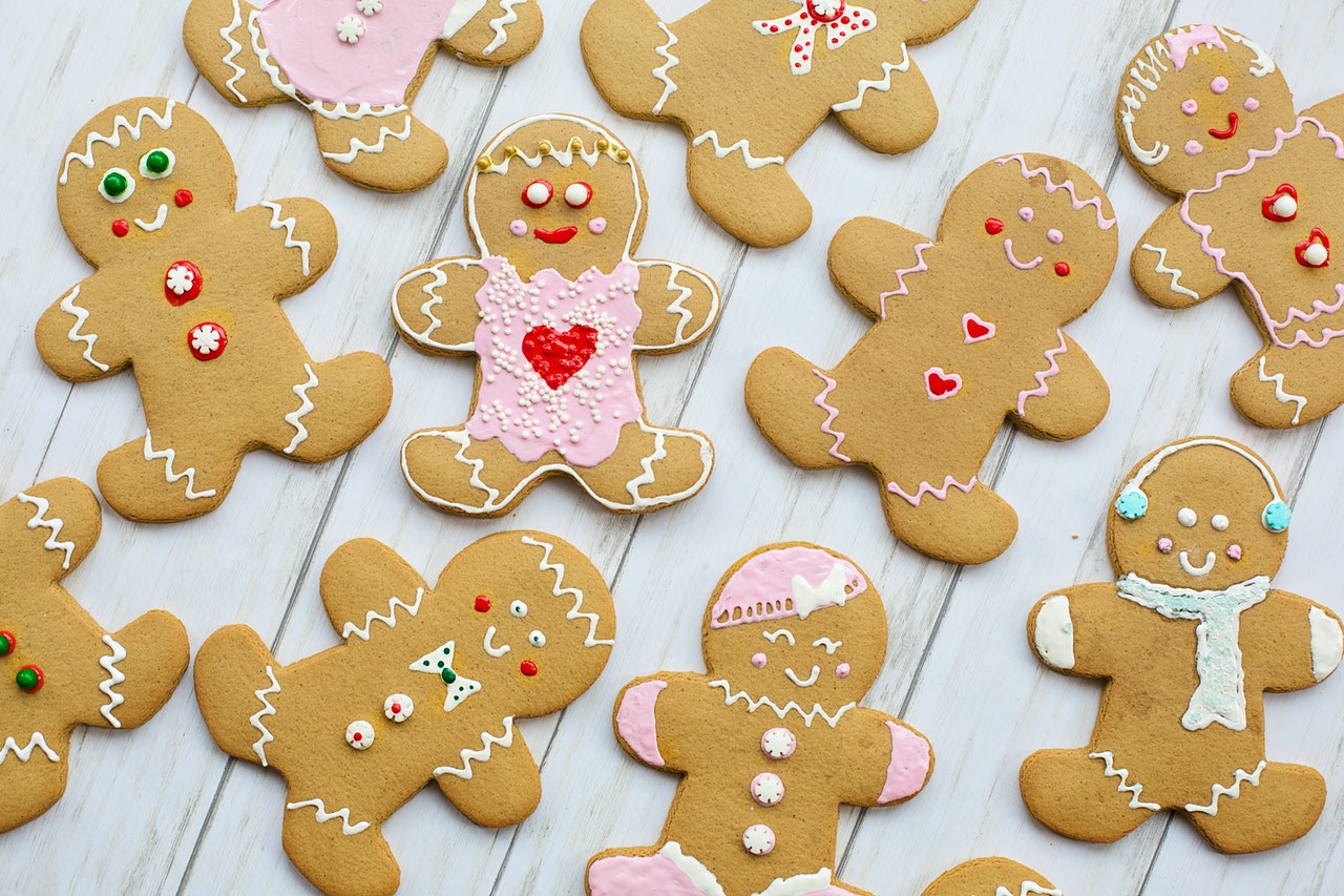 Wooden Gingerbread Molds for Baking Cookies