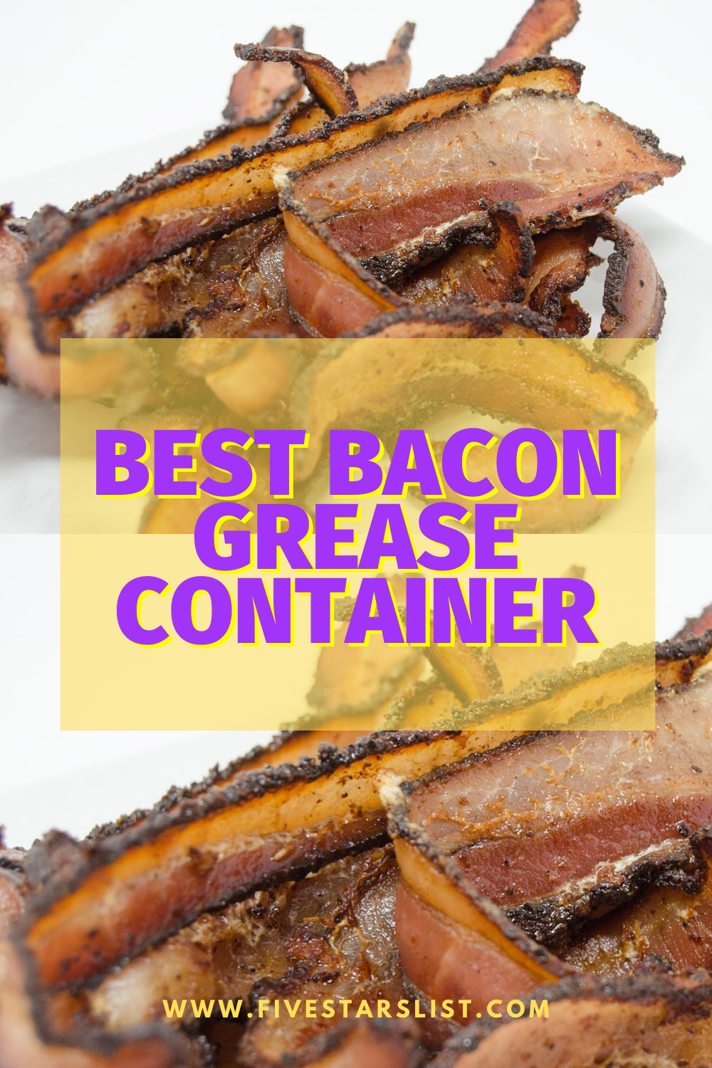 Best Bacon Grease Container