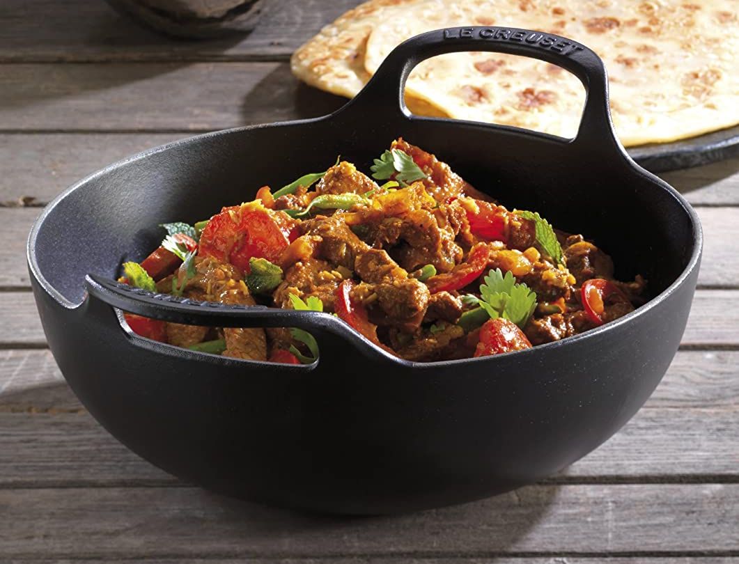 Le Creuset India - #DidYouKnow that Le Creuset's Balti Dish is crafted of  durable cast iron, cooking the food evenly and retaining heat for long. It  is a stylish piece that is