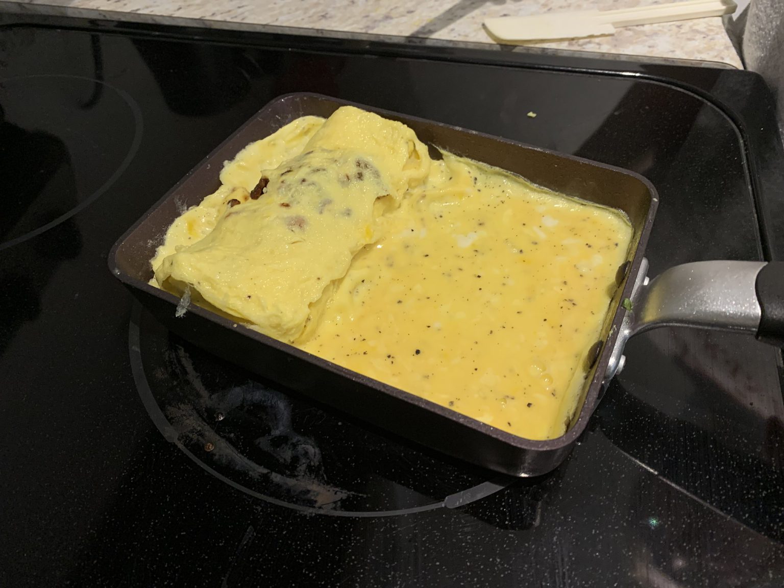 Authentic Tamagoyaki Japanese Omelet from Rectangular Pan