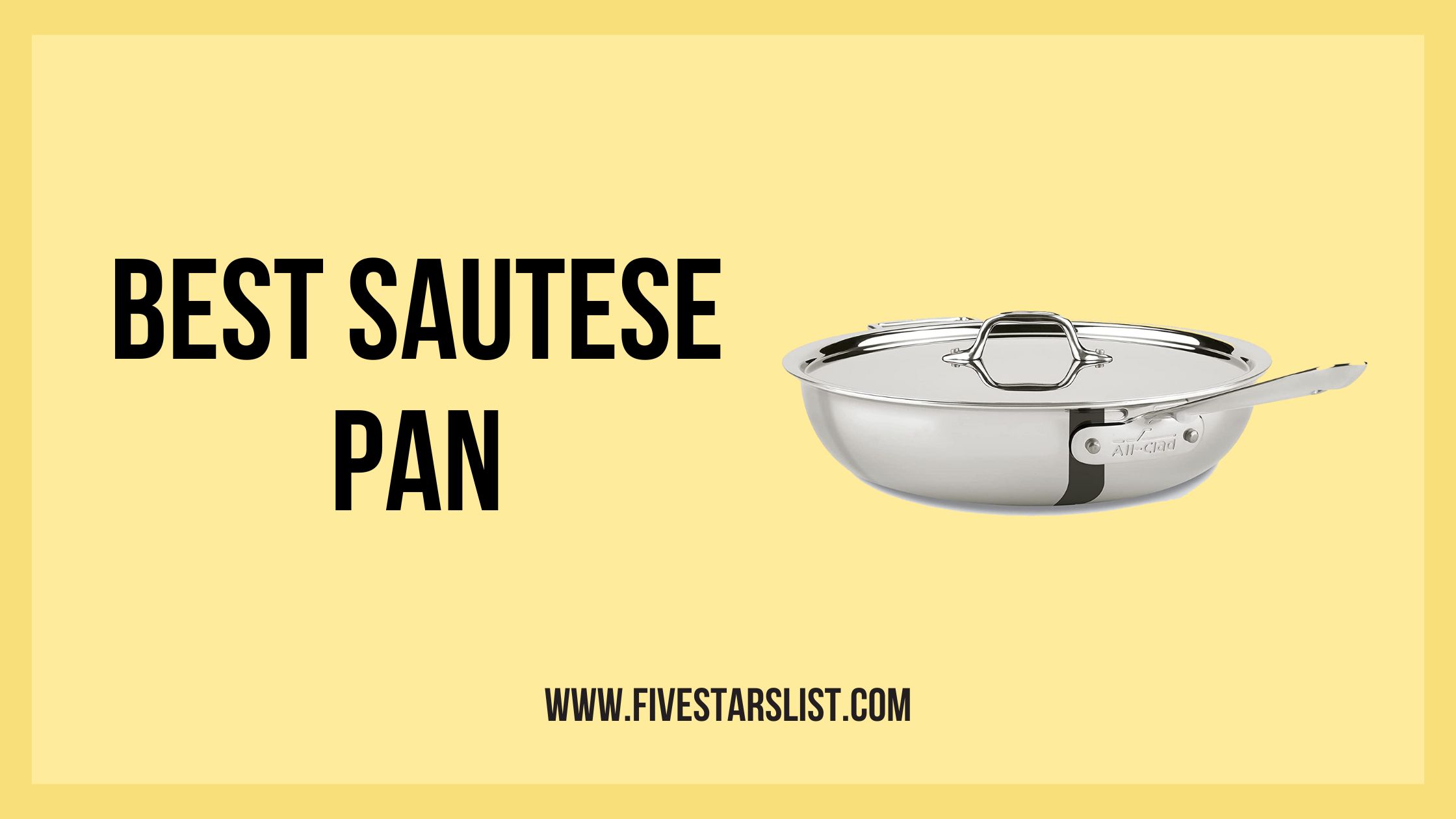 Sauteuse pan