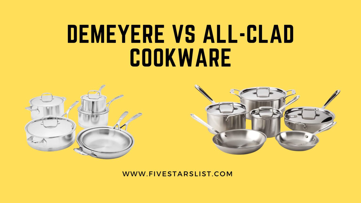 Made in vs. All Clad Cookware Review