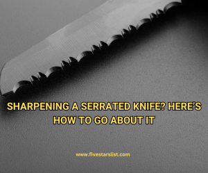 Sharpening A Serrated Knife