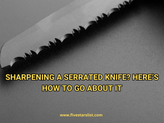Sharpening A Serrated Knife